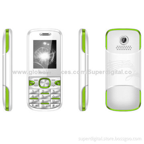 Dual-SIM Phones, Quad-band, Support Bluetooth, GPRS, MP3/MP4 Players, FM Radio and Camera